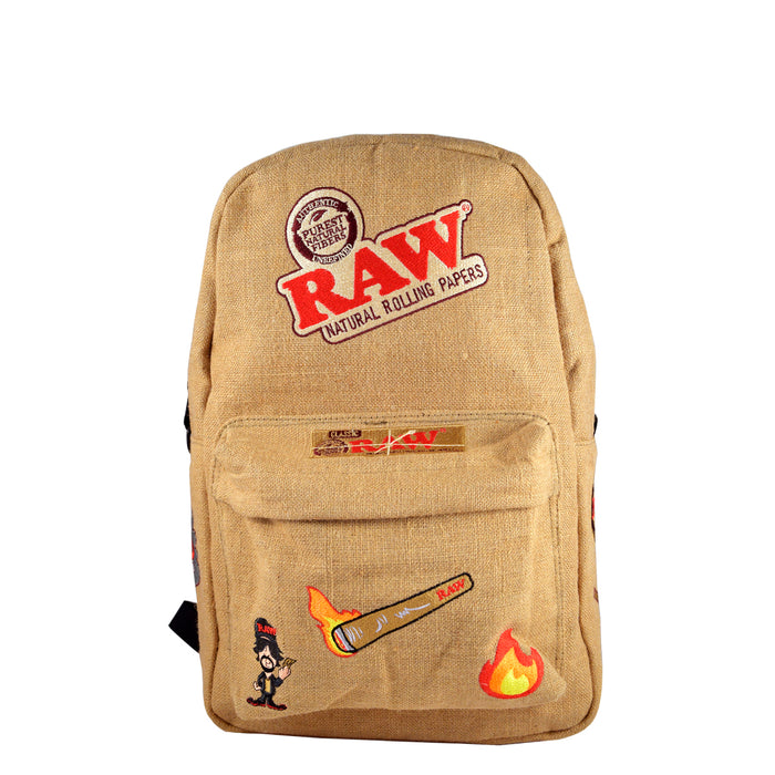 RAW Backpack with patches Canada