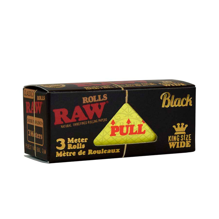 RAW Black Papers on a Roll King Size Wide Canada