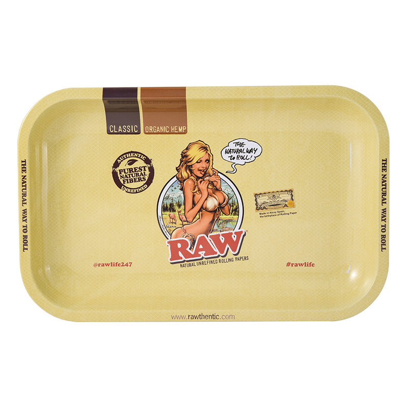 Small RAW Bikini Girl Rolling Tray Vancouver Canada