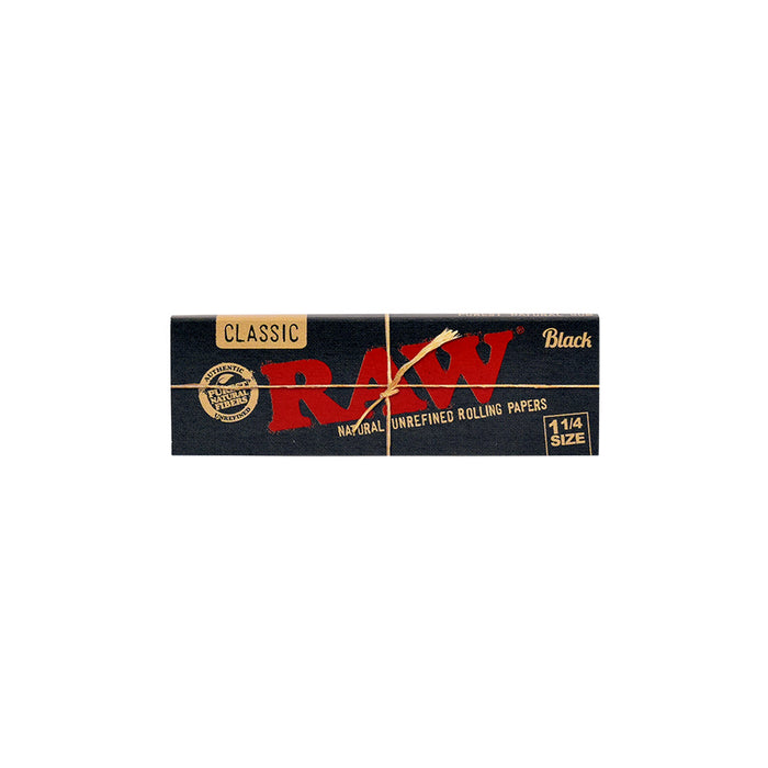 RAW Black Regular 1.25 Rolling Papers Canada