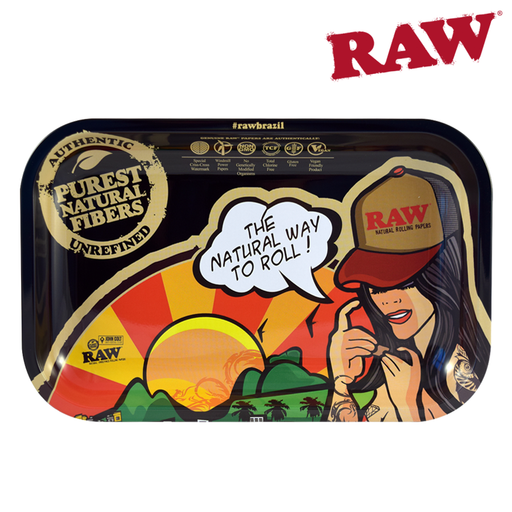 RAW Brazil Rolling Tray Canada Where to Buy