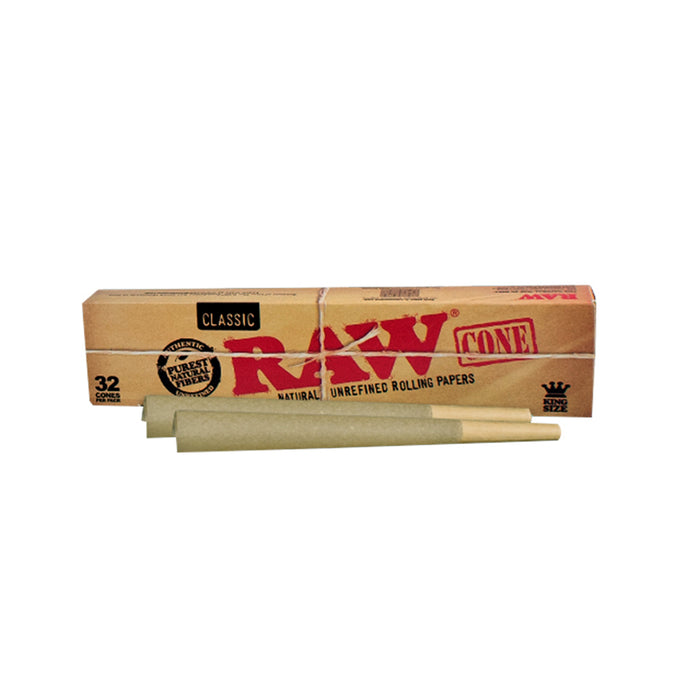 RAW Classic King Size Cones 32 pack Vancouver Canada