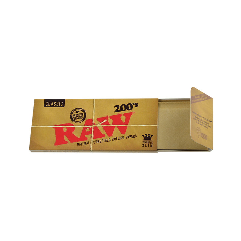 RAW King Size Slim 200 Sheet Packs Canada