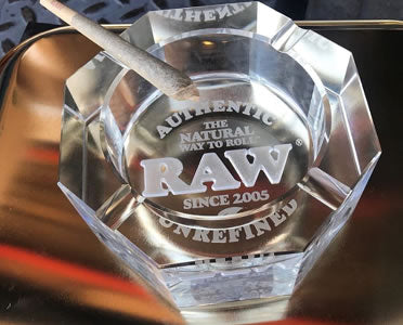 RAW Crystal Ashtray Canada 