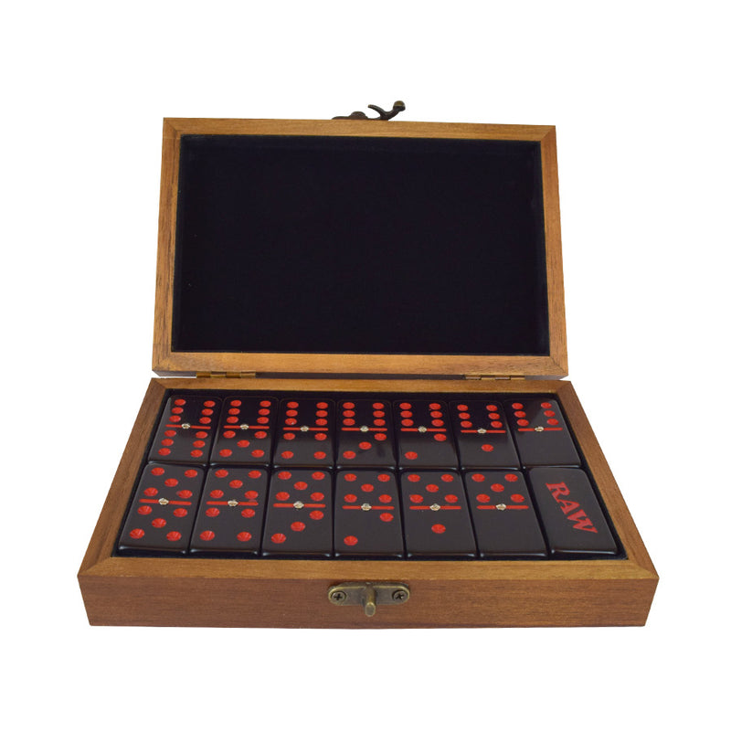 RAW Rolling Papers Dominoes Board Game