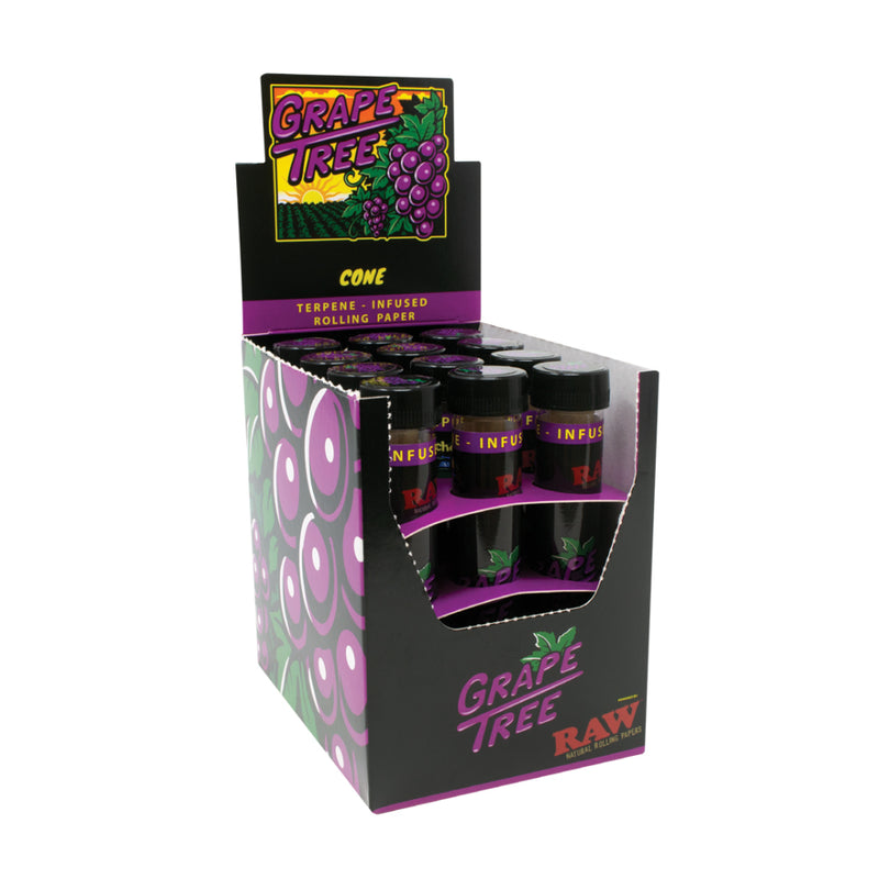 RAW x Orchard Grape Tree Terpene Infused Pre-Rolled Cone - King Size