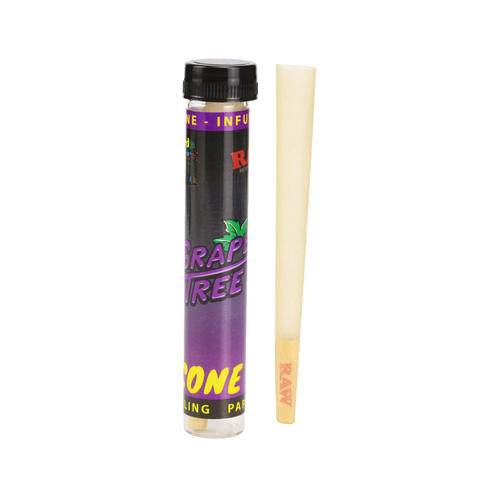 RAW x Orchard Grape Tree Terpene Infused Pre-Rolled Cone - King Size