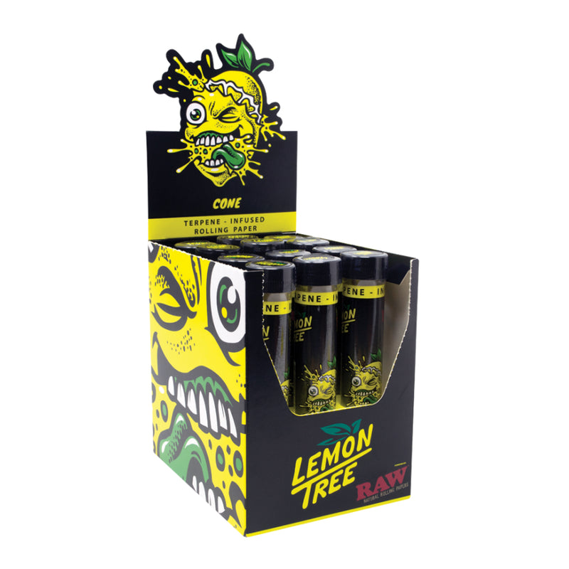 RAW x Orchard Lemon Tree Terpene Infused Pre-Rolled Cone - King Size