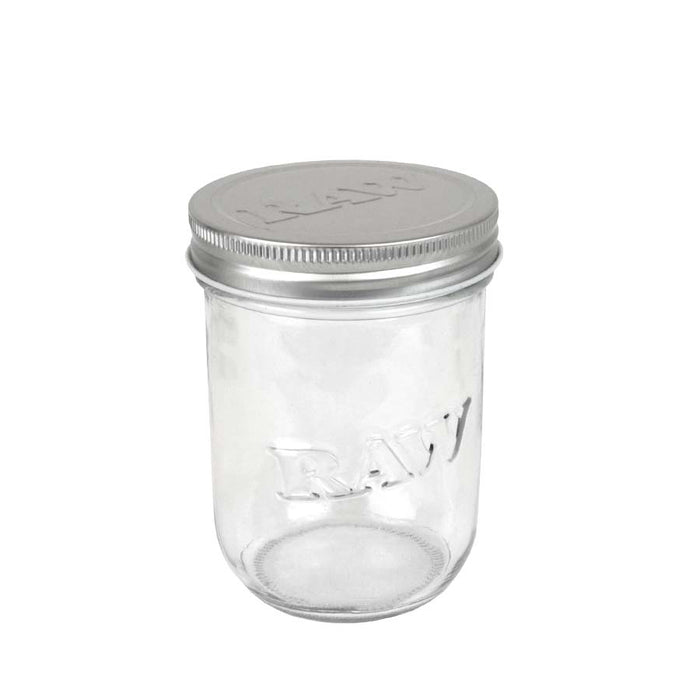 Large RAW Glass Mason Jars Canada