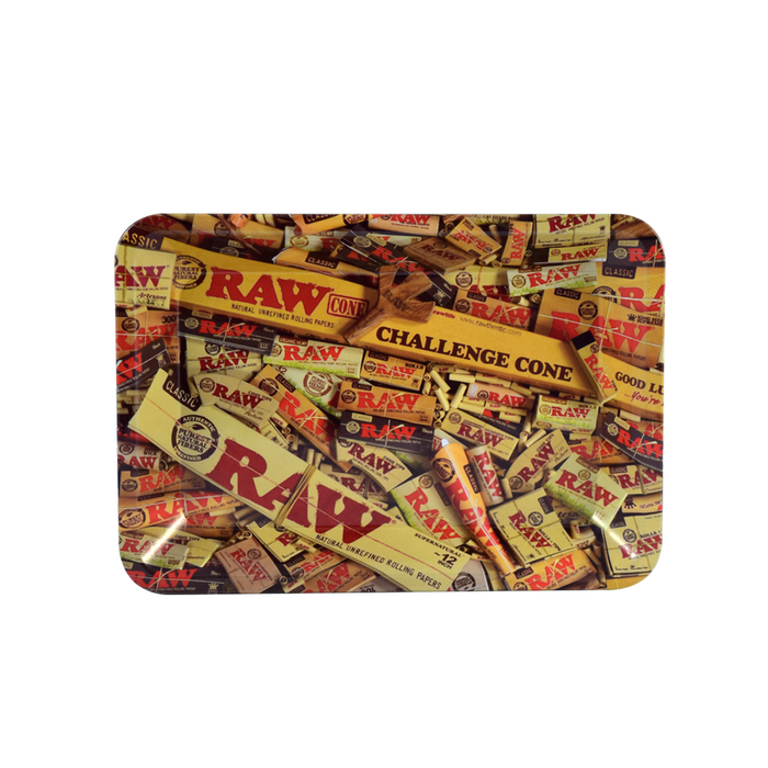 Cool RAW Rolling Tray Canada Cone Collage