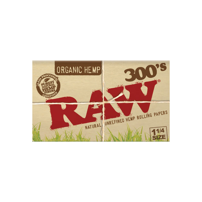RAW Organic Rolling Papers Canada 500 Sheet Pack 1 1/4 Head Candy