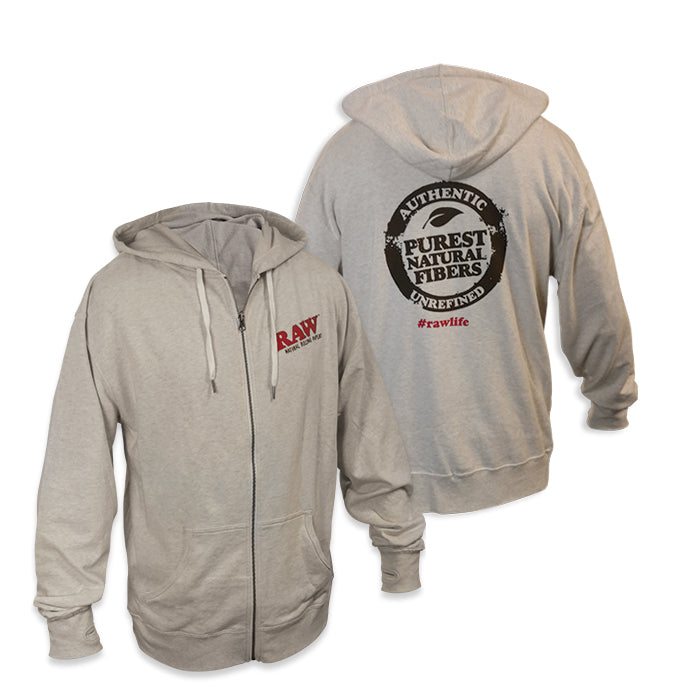 RAW Organic Zipper Hoodie Canada