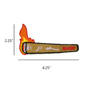 Flaming Joint Patch for Backpack