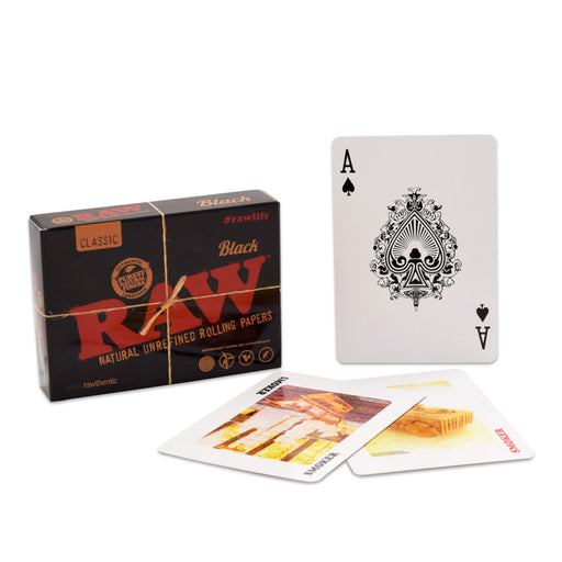 RAW Black Playing Cards Canada