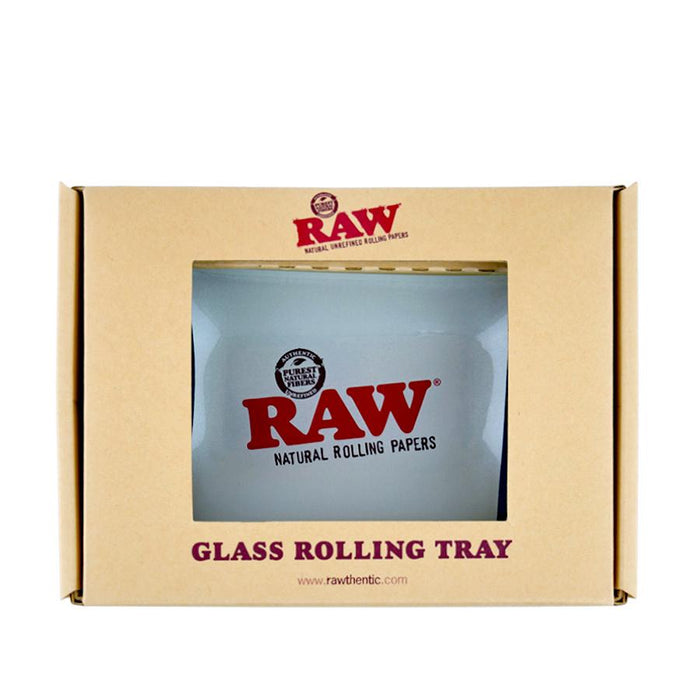 RAW Star Glass Rolling Tray Mini Frosted Canada