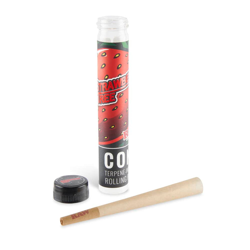 RAW x Orchard Strawberry Tree Terpene Infused Pre-Rolled Cone - King Size