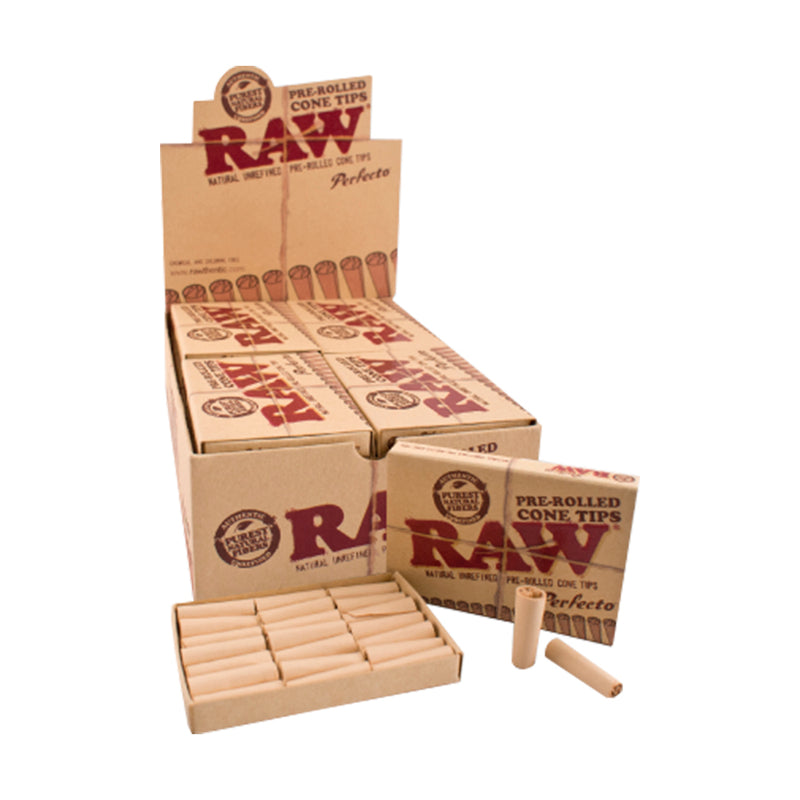 RAW Prerolled Cone Tips Canada