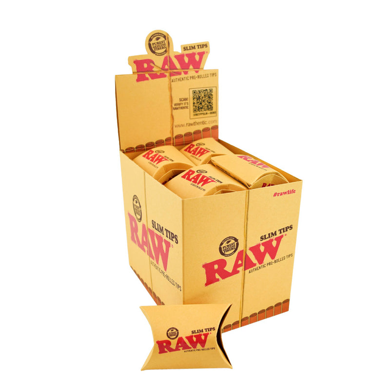 RAW Prerolled slim tips Canada