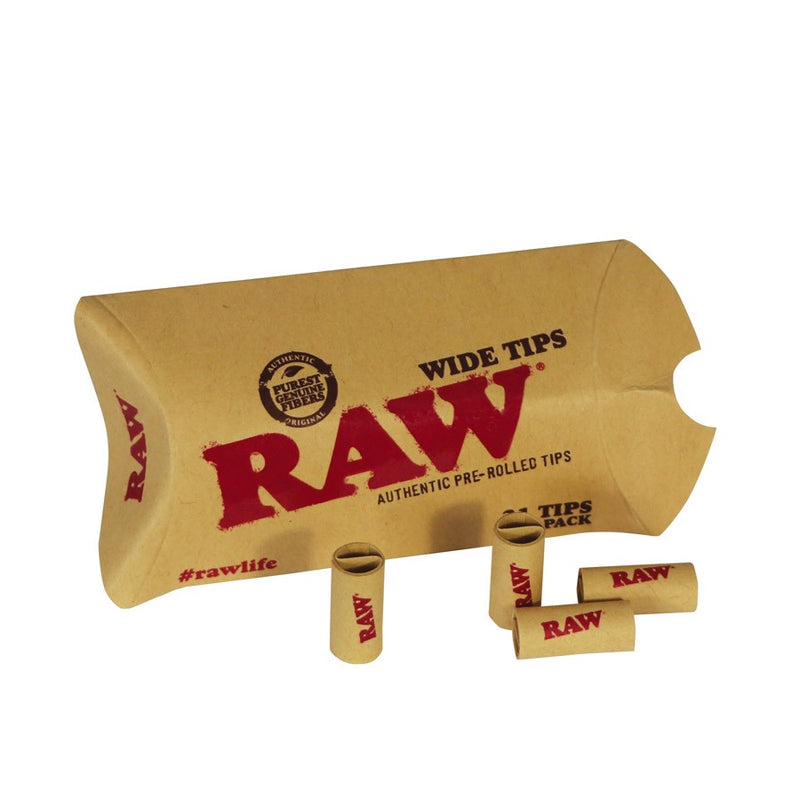 Raw Prerolled Wide Tips Canada