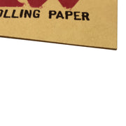 RAW Cardboard sign