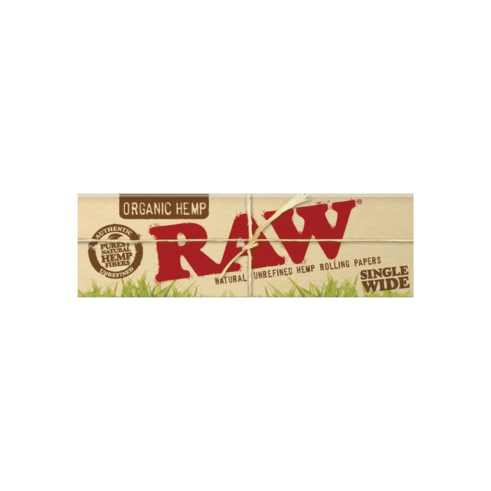 RAW organic hemp single wide rolling papers canada