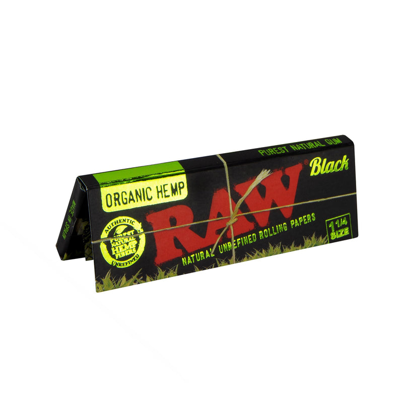 RAW Black Organic Hemp Papers Canada