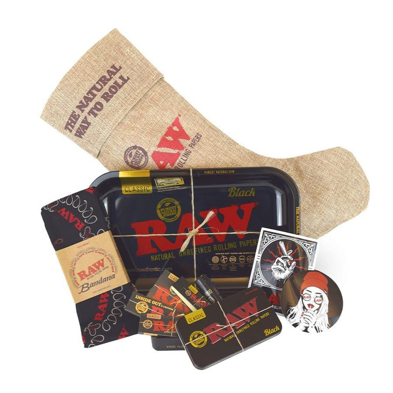 RAW Black Stocking Gift Pack