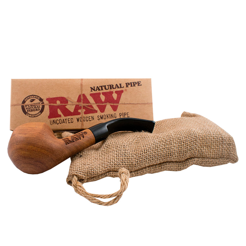 RAW Wooden Bubinga Pipe