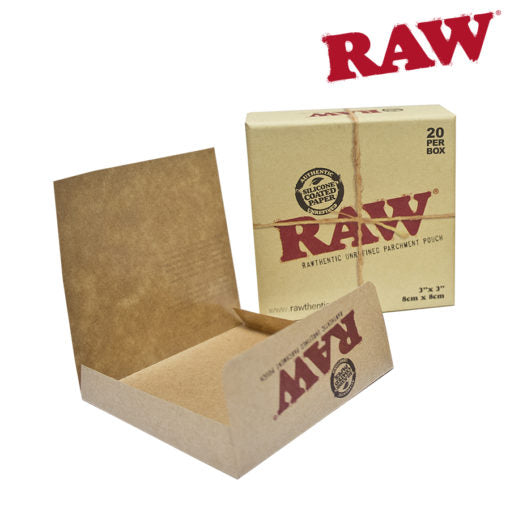 RAW Natural Parchment Pouches