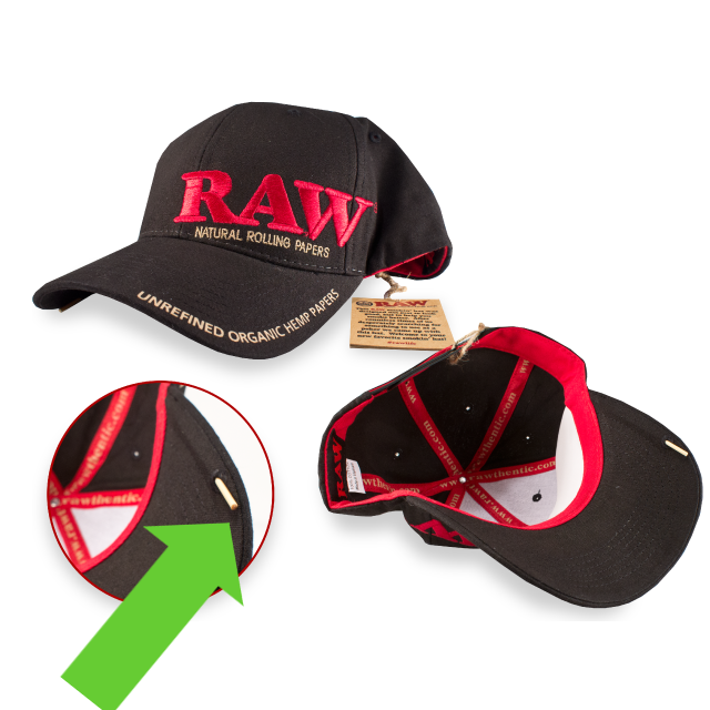 RAW Poker Hat 5 panel