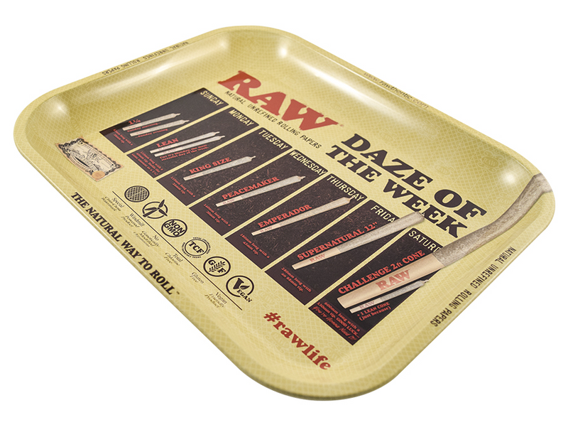 RAW Daze of the Week Rolling Tray
