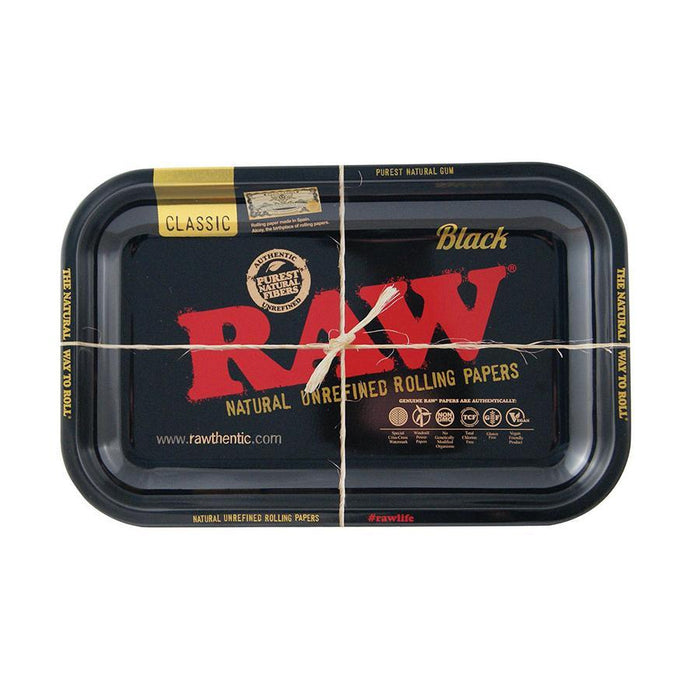 RAW Black Rolling Tray Small Canada