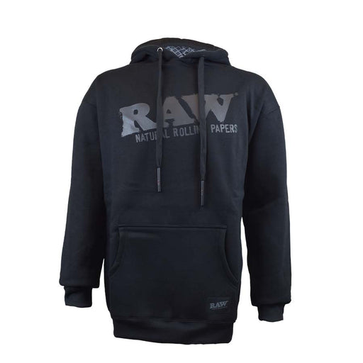 RAW Blackout Hoodie with Stash Pocket and Pokers Canada