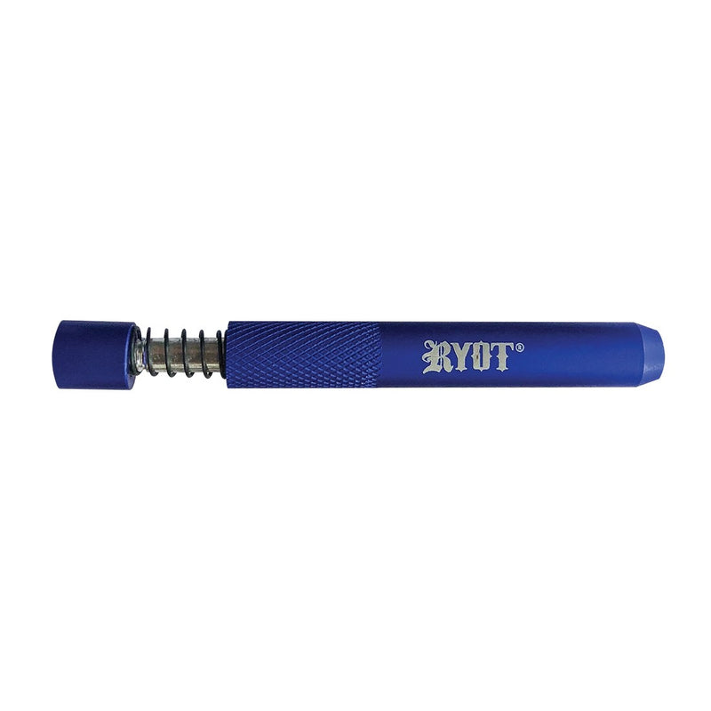RYOT Blue 3" Anodized Aluminum Taster Spring Bat