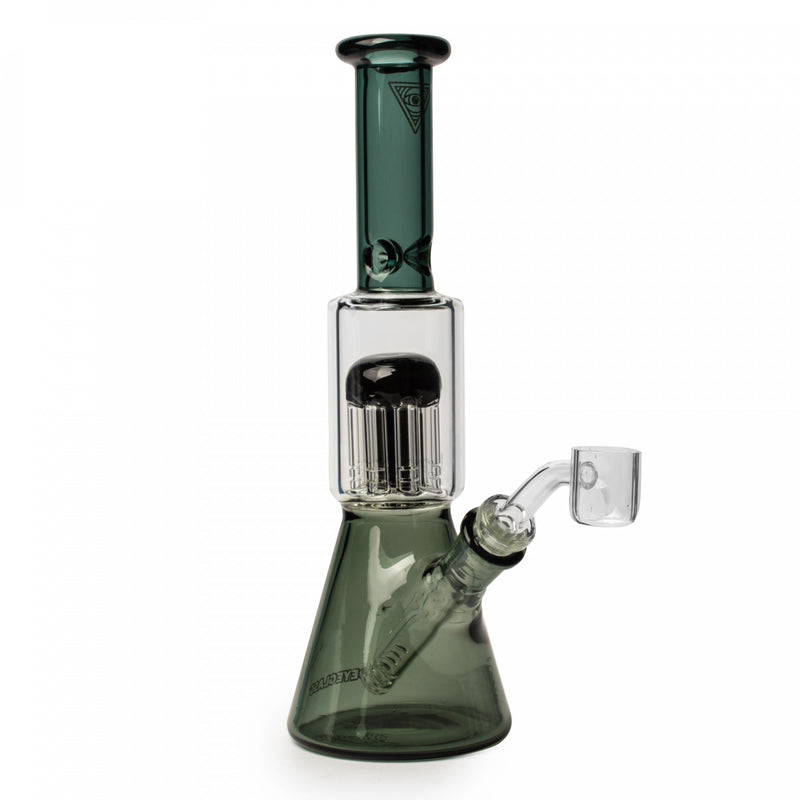Dual Chamber Concentrate Rig with 8 Arm Tree Perc