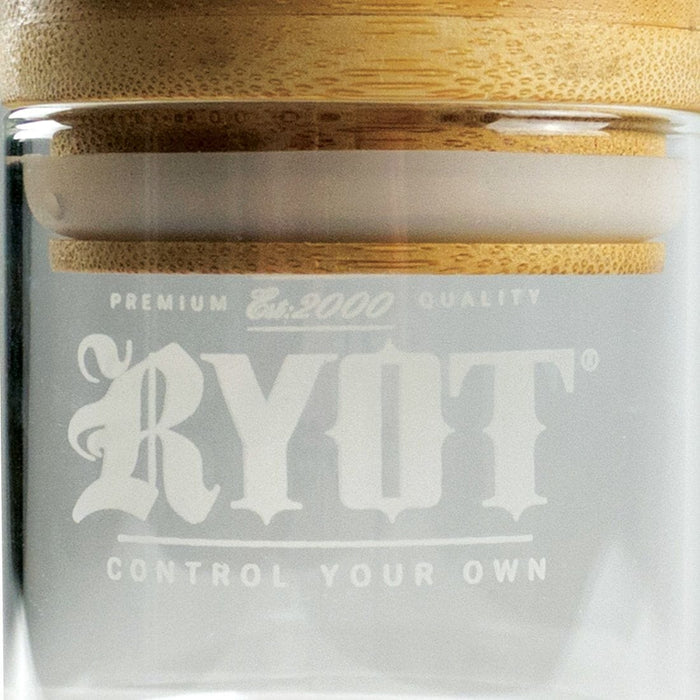 RYOT Glass Jar with Bamboo Tray Lid