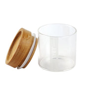 RYOT Glass Jar with Beech Tray Lid