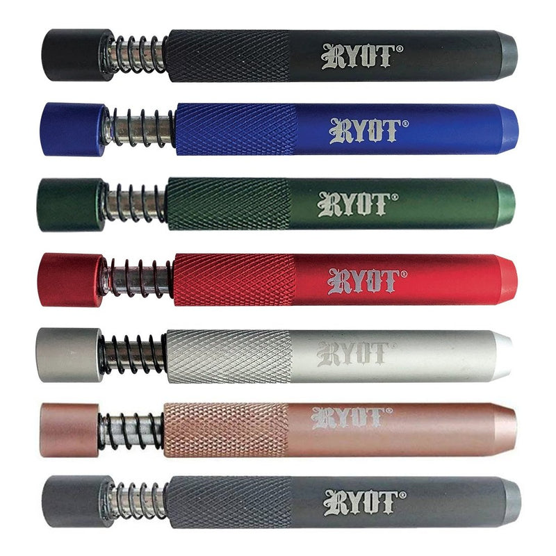 RYOT Large 3 Inch Anodized Aluminum Taster Spring Bat