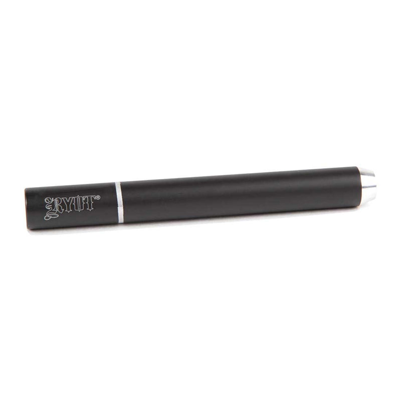 RYOT 9mm Slim Anodized Aluminum Smoke Reducer in Flat Black