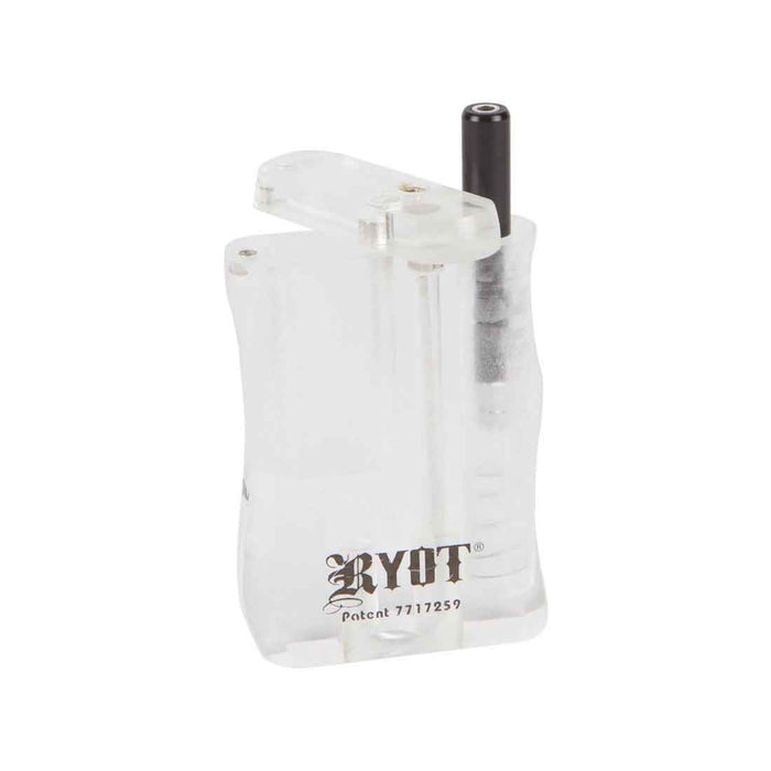 Small RYOT Clear Acrylic Dugout and Bat