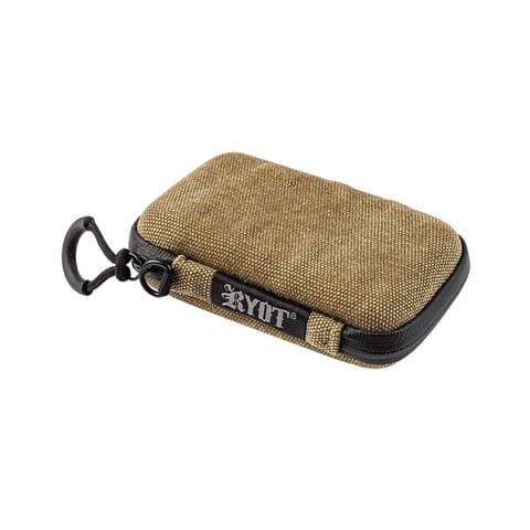 Olive RYOT Krypto Hard Shell Smell Proof Travel Case Smokers