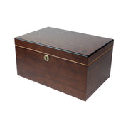 RYOT Lockable Wooden Storage Box with Jars and Rolling Tray Canada