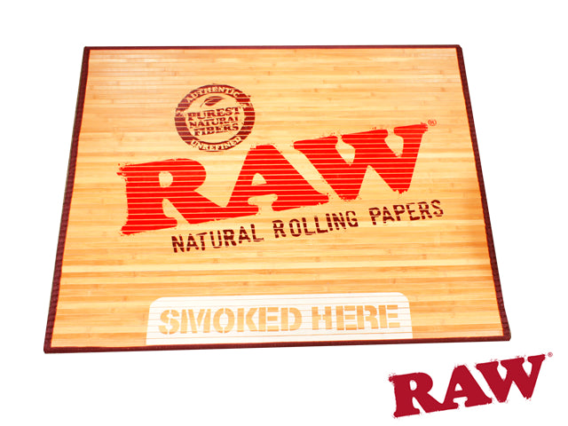 RAW Smoked Here Door Mat