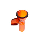 Orange Amber 14mm Bong Bowl with built-in Snowflake Screen Red Eye Tek Canada