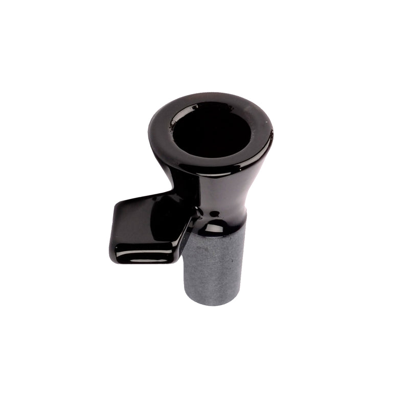 Black 14mm Bong Bowl with built-in Snowflake Screen Red Eye Tek Canada