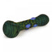 Red Eye 4.5" Frosted Dots Spoon Pipe Teal
