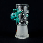 Turtle dome for dab rig Red Eye Glass Handmade