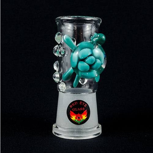 Red Eye Glass Turtle Dome