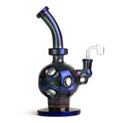 Metallic Glass Dab Rig Swiss Globe