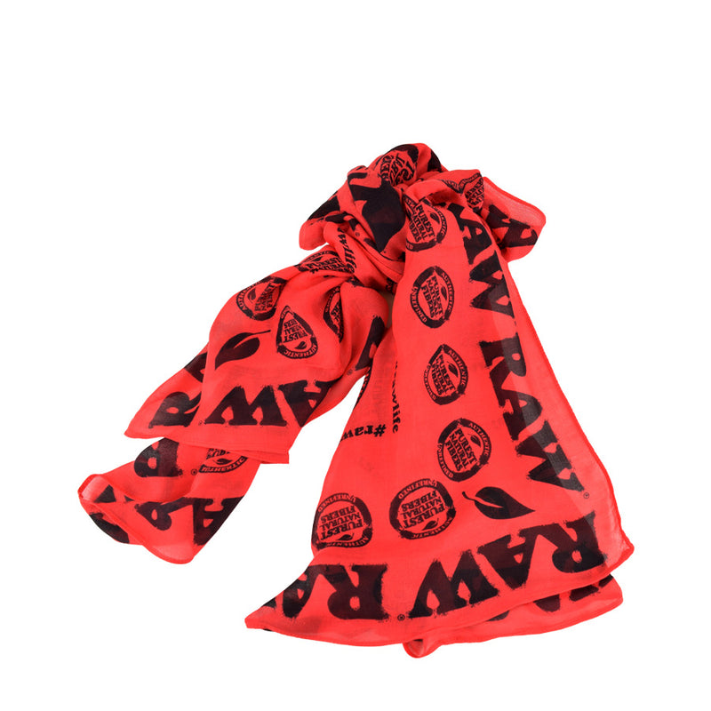 RAW Red High Fashion Scarf Canada